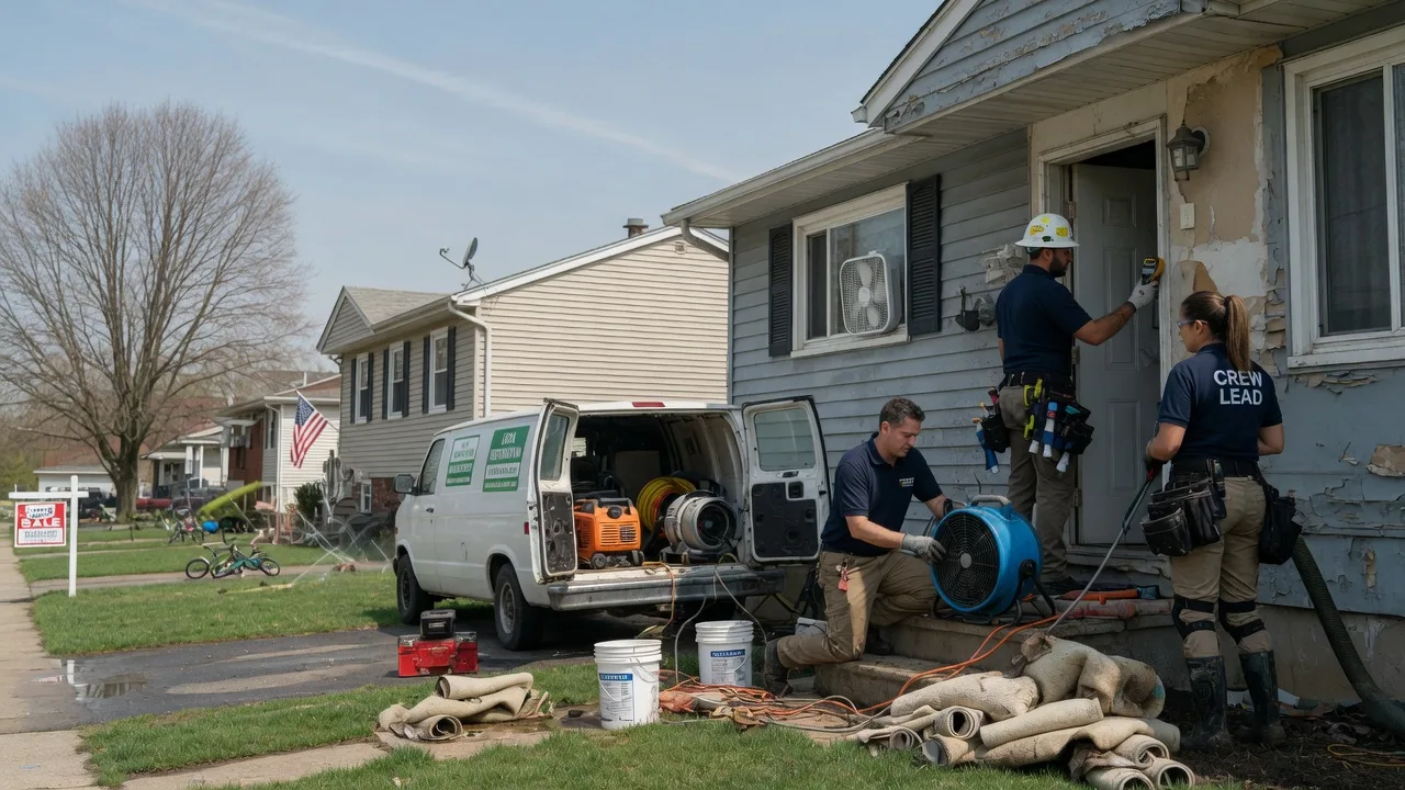 Flood Cleanup in Long Lake, MI near me